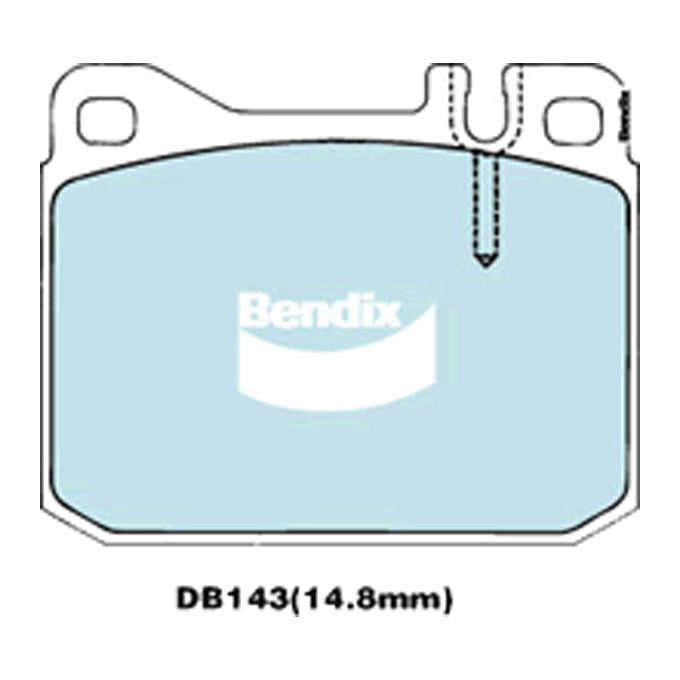 Bendix Heavy Duty Disc Pads DB143HD