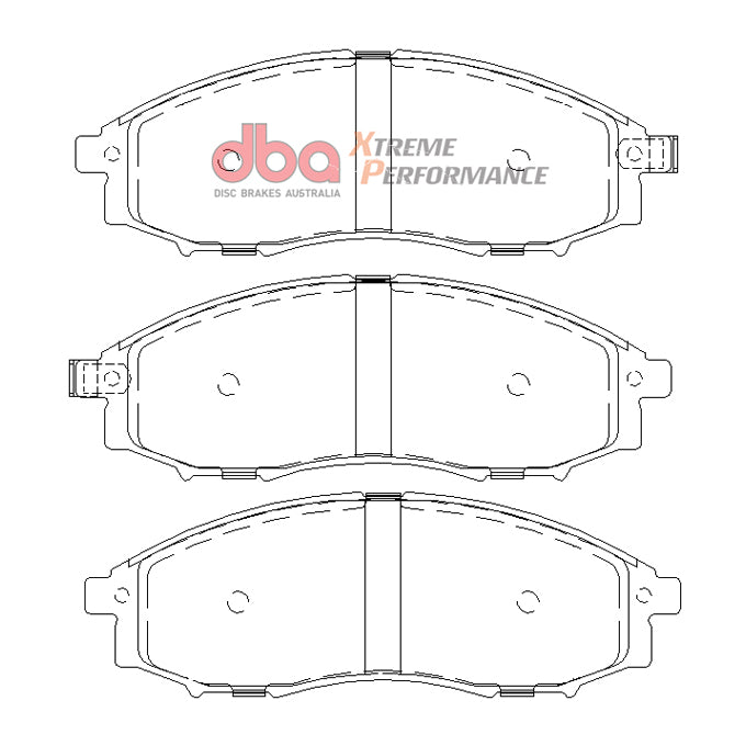 DBA Xtreme Performance Disc Pads DB1439XP