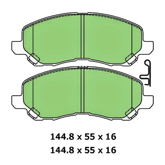 Protex Ultra Ceramic Disc Pads DB1441CP