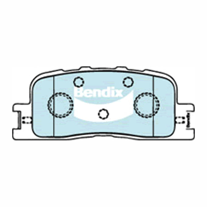 Bendix 4WD Disc Pads DB1463-4