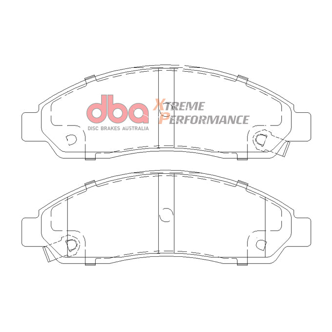 DBA Xtreme Performance Disc Pads DB1468XP