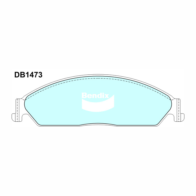 Bendix Heavy Duty Disc Pads DB1473HD