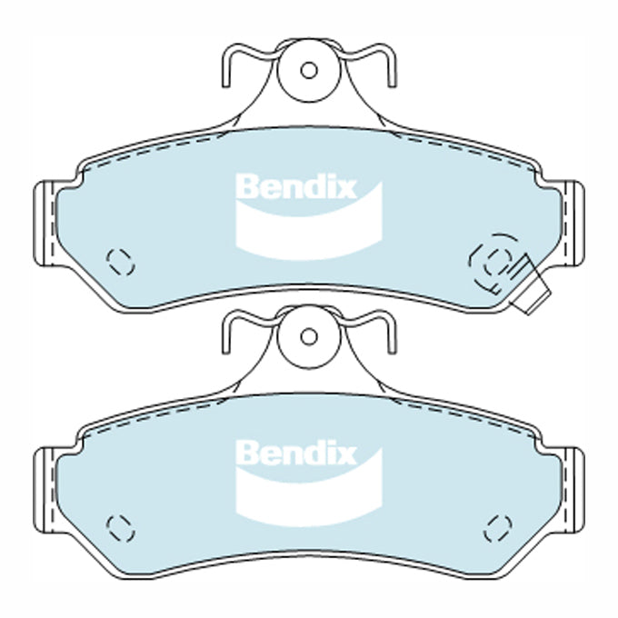 Bendix Heavy Duty Disc Pads DB1475HD