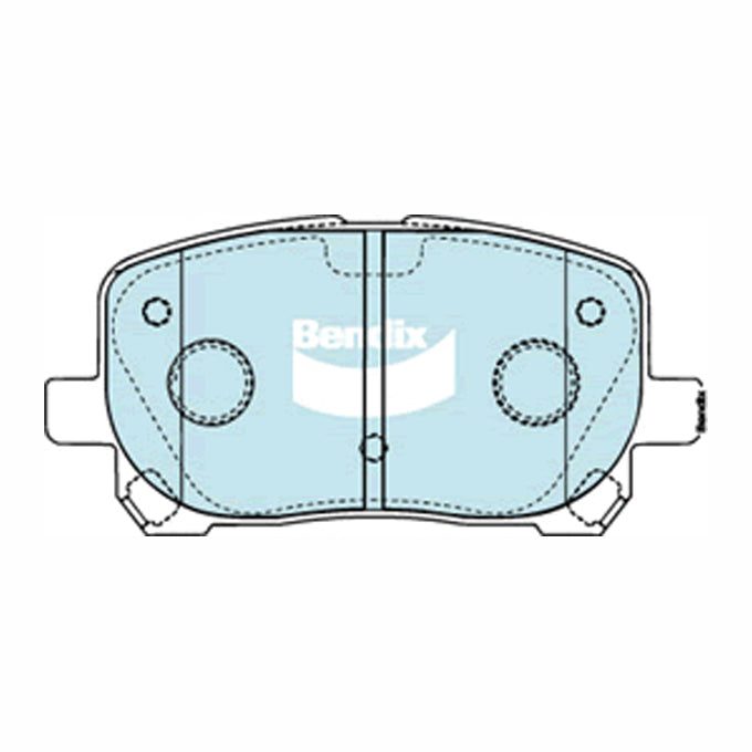Bendix GCT Disc Pads DB1487GCT