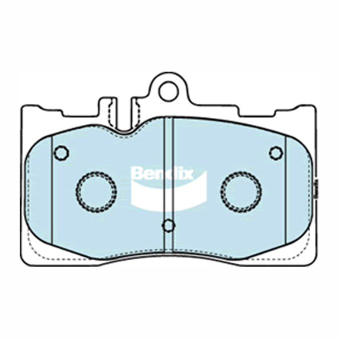 Bendix GCT Disc Pads DB1496GCT