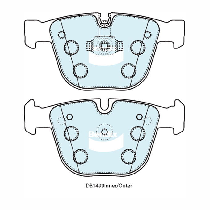 Bendix Euro+ Disc Pads DB1499EU