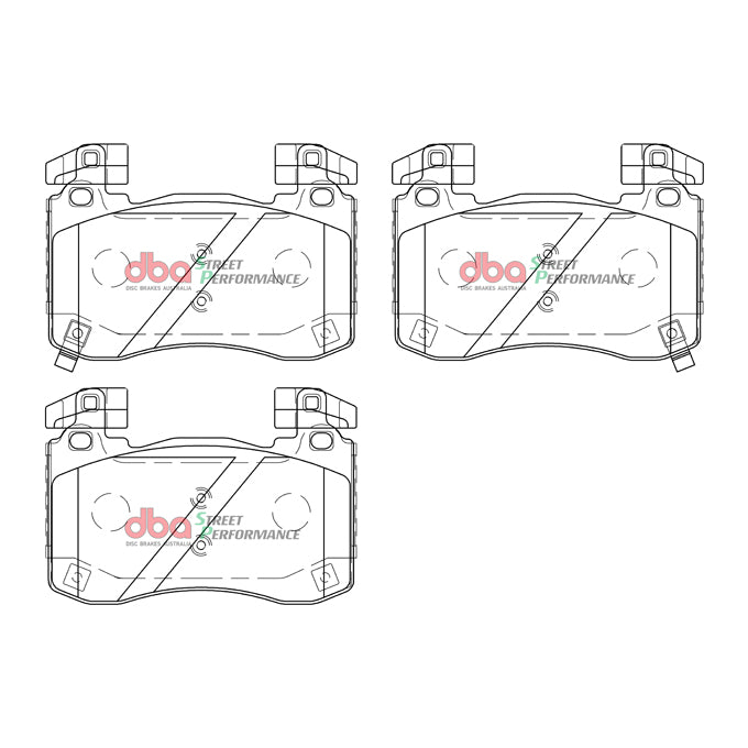 DBA Street Performance Disc Pads DB15003SP