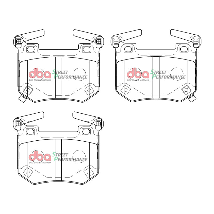 DBA Street Performance Disc Pads DB15004SP