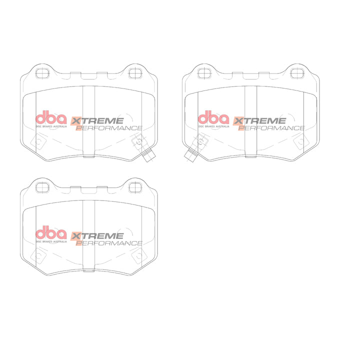 DBA Xtreme Performance Disc Pads DB15007XP