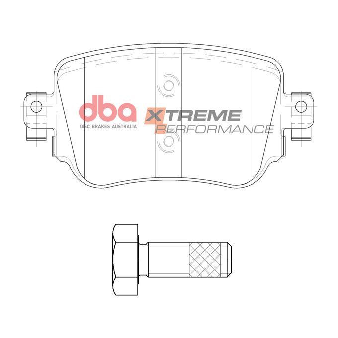 DBA Xtreme Performance Disc Pads DB15009XP