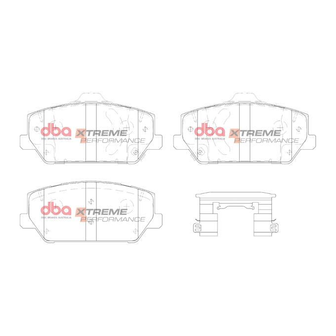 DBA Xtreme Performance Disc Pads DB15012XP