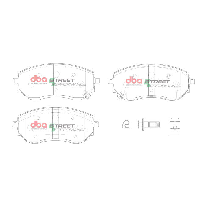 DBA Street Performance Disc Pads DB15014SP