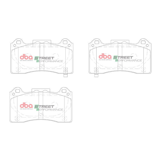 DBA Street Performance Disc Pads DB15025SP