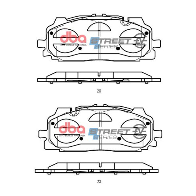DBA Street Series EV Disc Pads DB15030SSEV