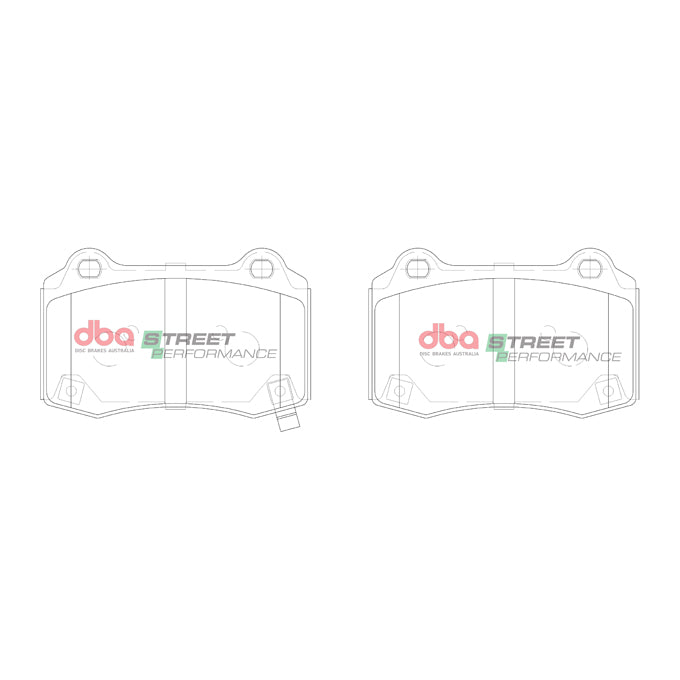 DBA Street Performance Disc Pads DB15041SP