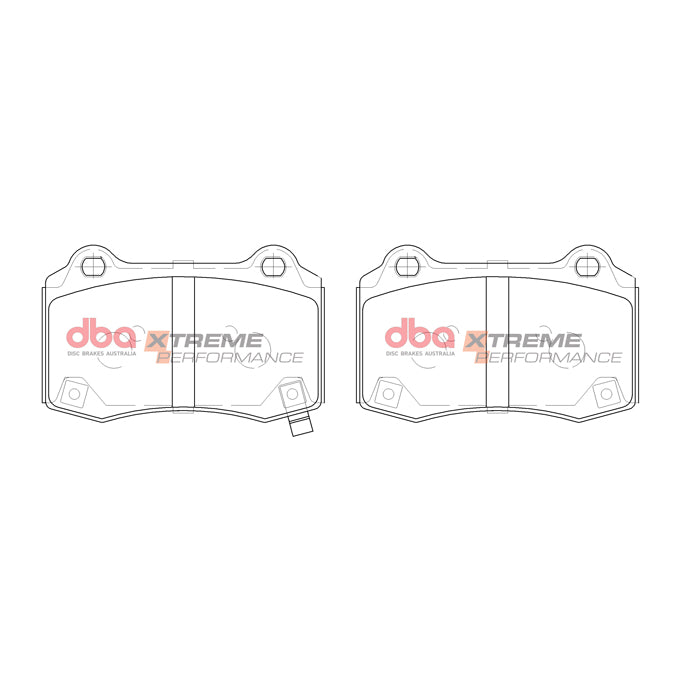 DBA Xtreme Performance Disc Pads DB15041XP