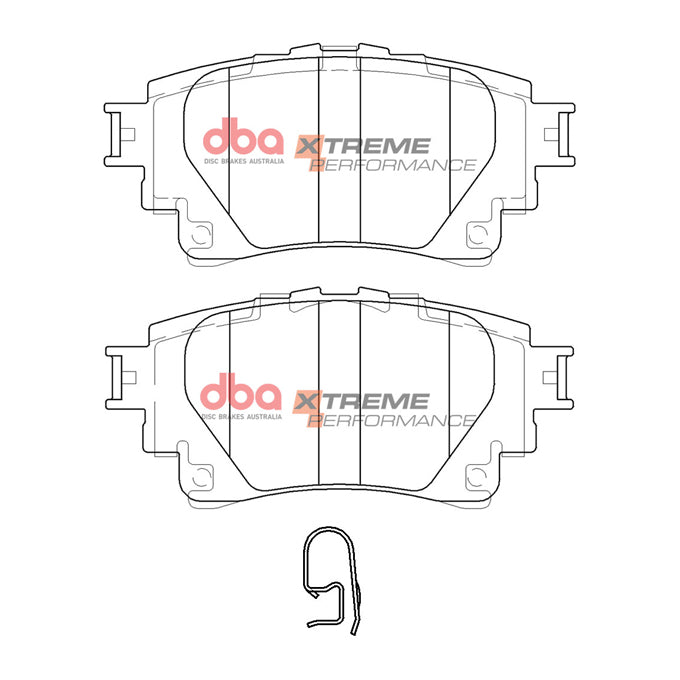 DBA Xtreme Performance Disc Pads DB15044XP