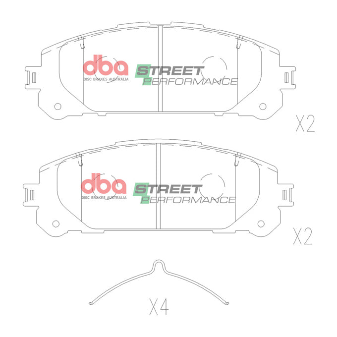 DBA Street Performance Disc Pads DB15067SP