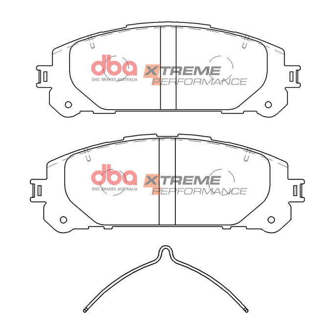 DBA Xtreme Performance Disc Pads DB15067XP