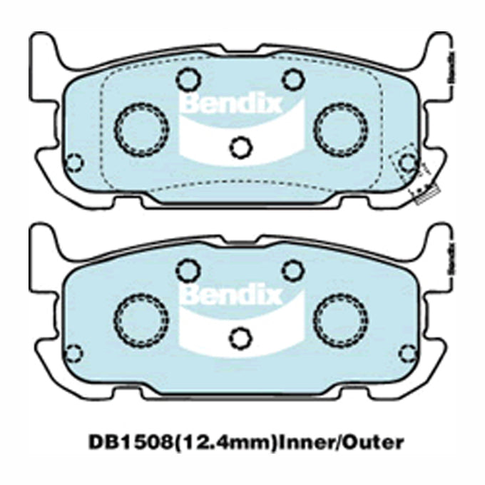Bendix GCT Disc Pads DB1508GCT