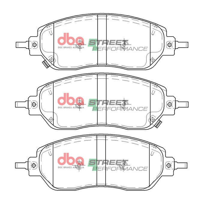 DBA Street Performance Disc Pads DB15093SP