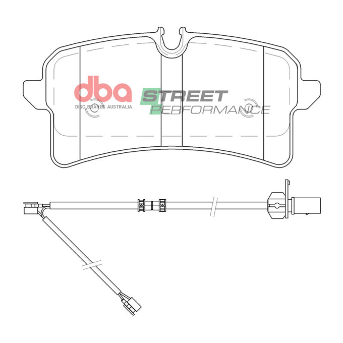 DBA Street Performance Disc Pads DB15096SP