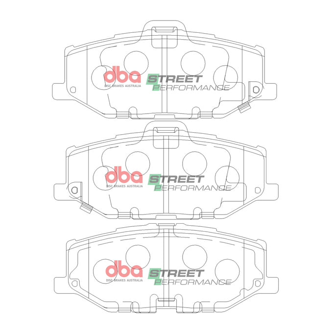 DBA Street Performance Disc Pads DB15100SP