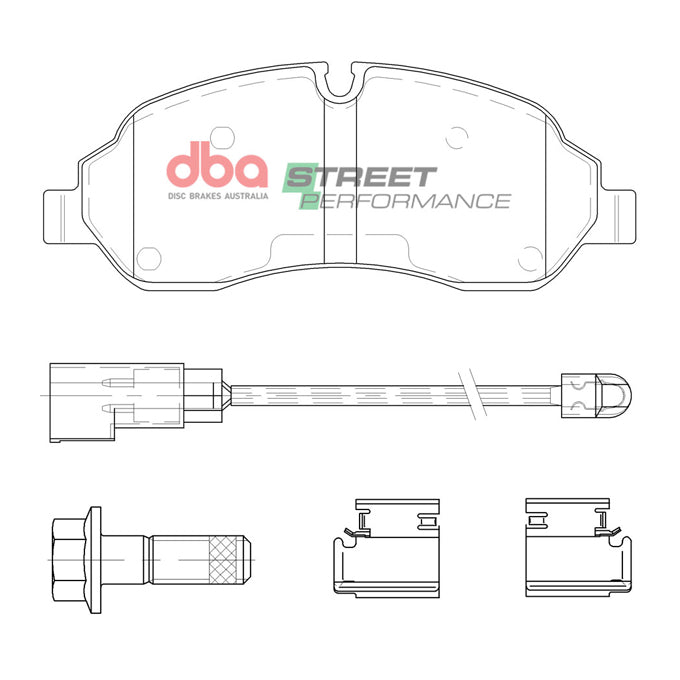 DBA Street Performance Disc Pads DB15113SP