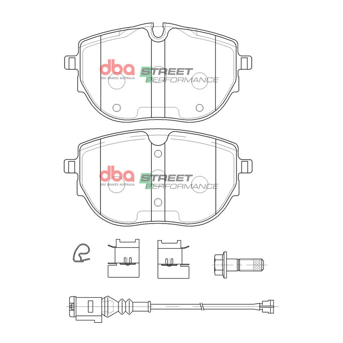 DBA Street Performance Disc Pads DB15115SP