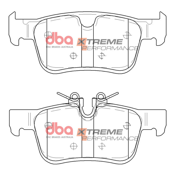 DBA Xtreme Performance Disc Pads DB15117XP