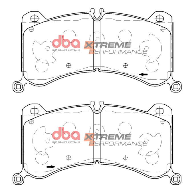 DBA Xtreme Performance Disc Pads DB15118XP