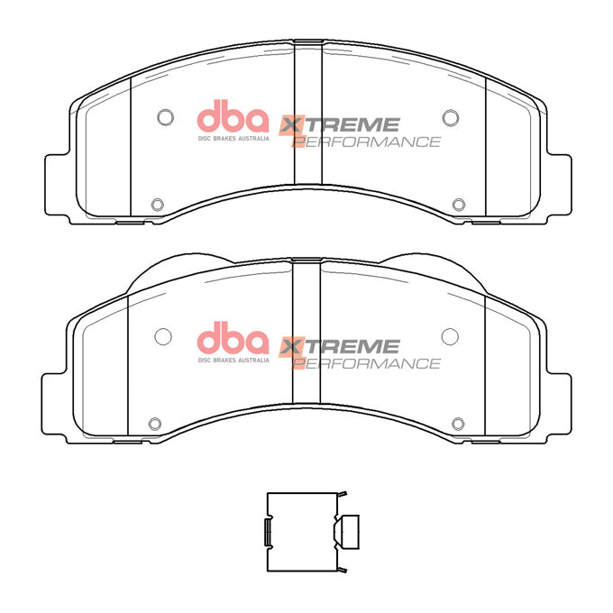 DBA Xtreme Performance Disc Pads DB15121XP