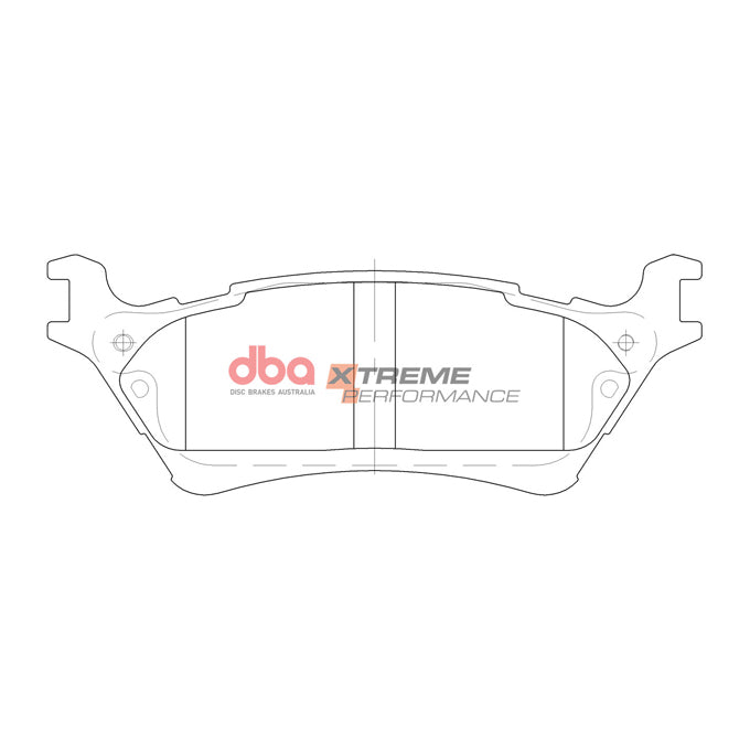 DBA Xtreme Performance Disc Pads DB15122XP