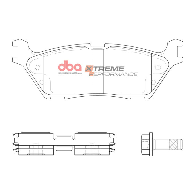 DBA Xtreme Performance Disc Pads DB15123XP
