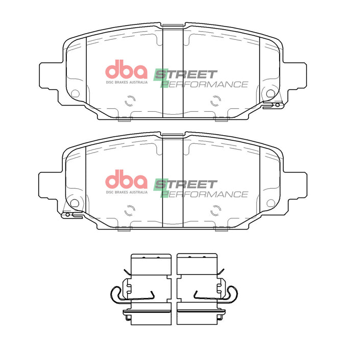 DBA Street Performance Disc Pads DB15125SP