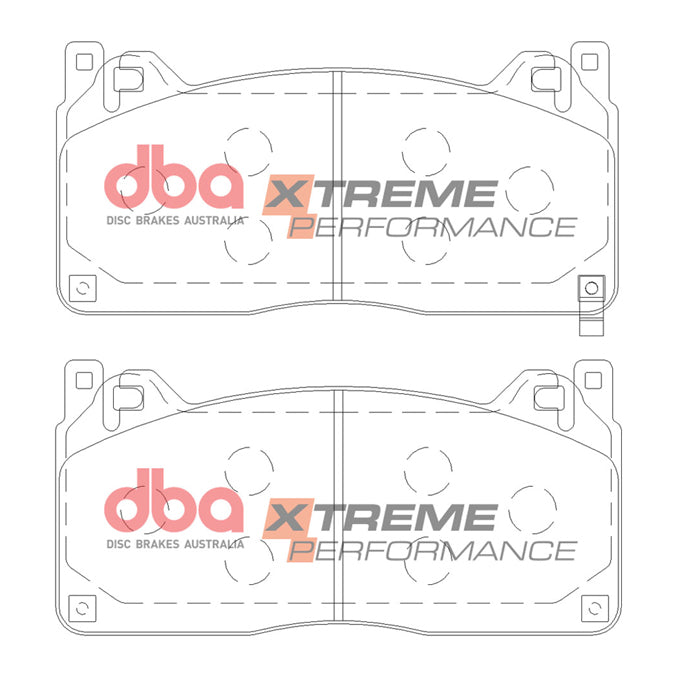 DBA Xtreme Performance Disc Pads DB15143XP