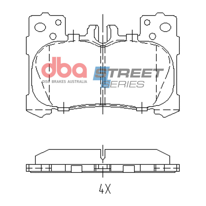 DBA Street Series Disc Pads DB15151SS