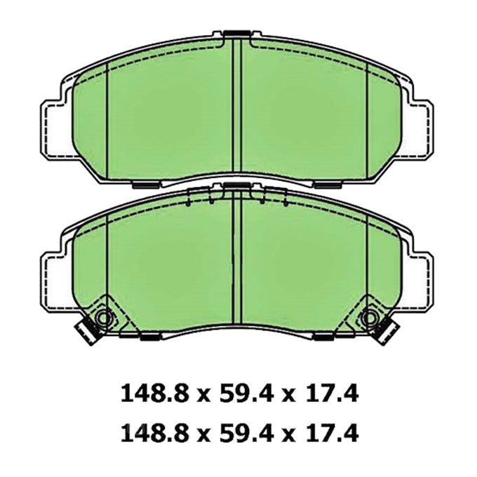Protex Blue Disc Pads DB1515B