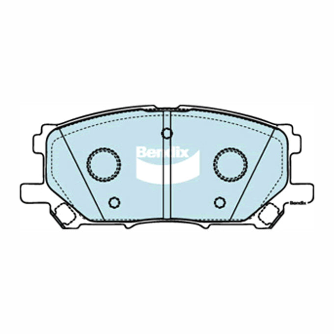 Bendix 4WD Disc Pads DB1517-4