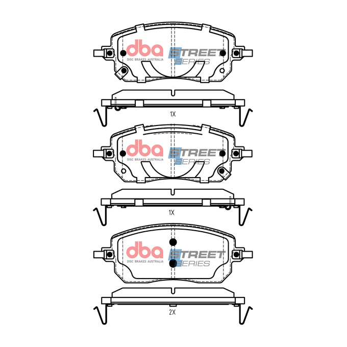 DBA Street Series Disc Pads DB15183SS