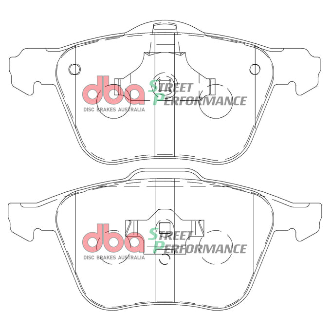 DBA Street Performance Disc Pads DB1658SP