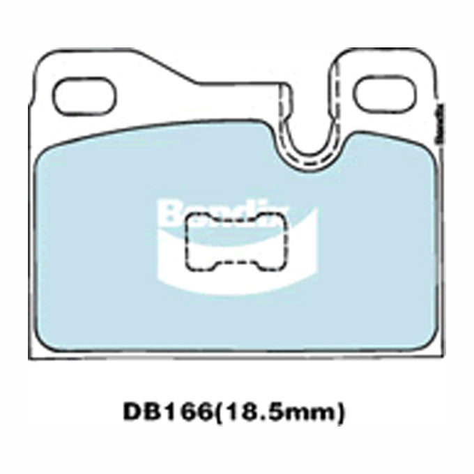 Bendix GCT Disc Pads DB166GCT