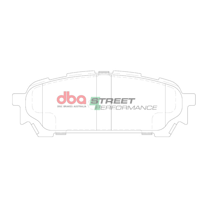 DBA Street Performance Disc Pads DB1672SP