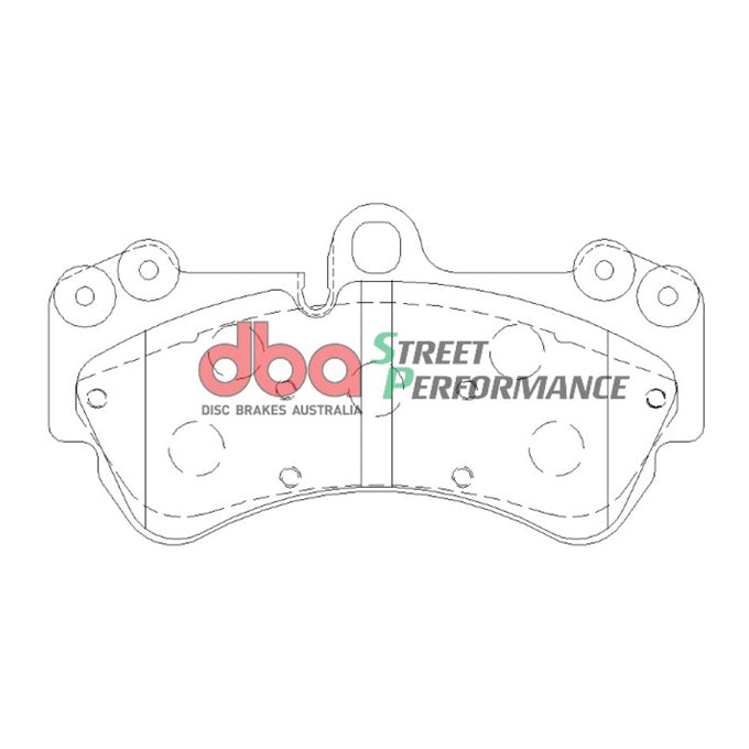 DBA Street Performance Disc Pads DB1676SP