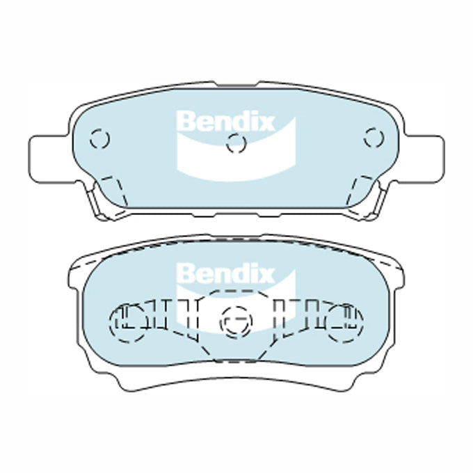 Bendix Heavy Duty Disc Pads DB1686HD