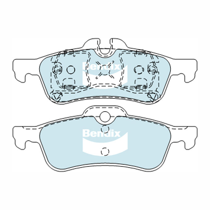 Bendix Euro+ Disc Pads DB1687EU