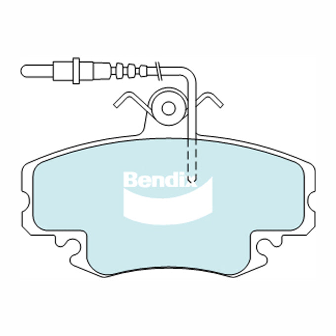 Bendix GCT Disc Pads DB1711GCT
