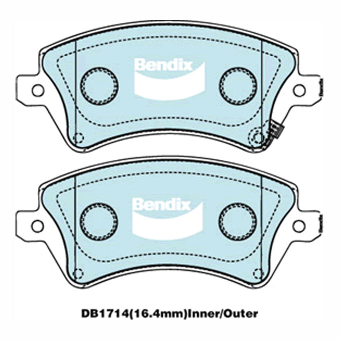 Bendix GCT Disc Pads DB1714GCT