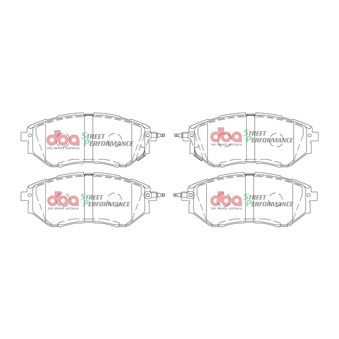 DBA Street Performance Disc Pads DB1722SP