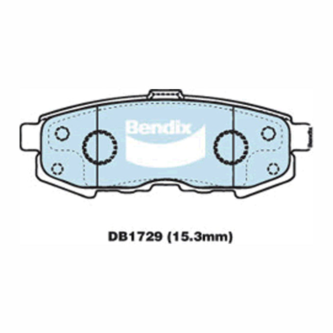 Bendix GCT Disc Pads DB1729GCT